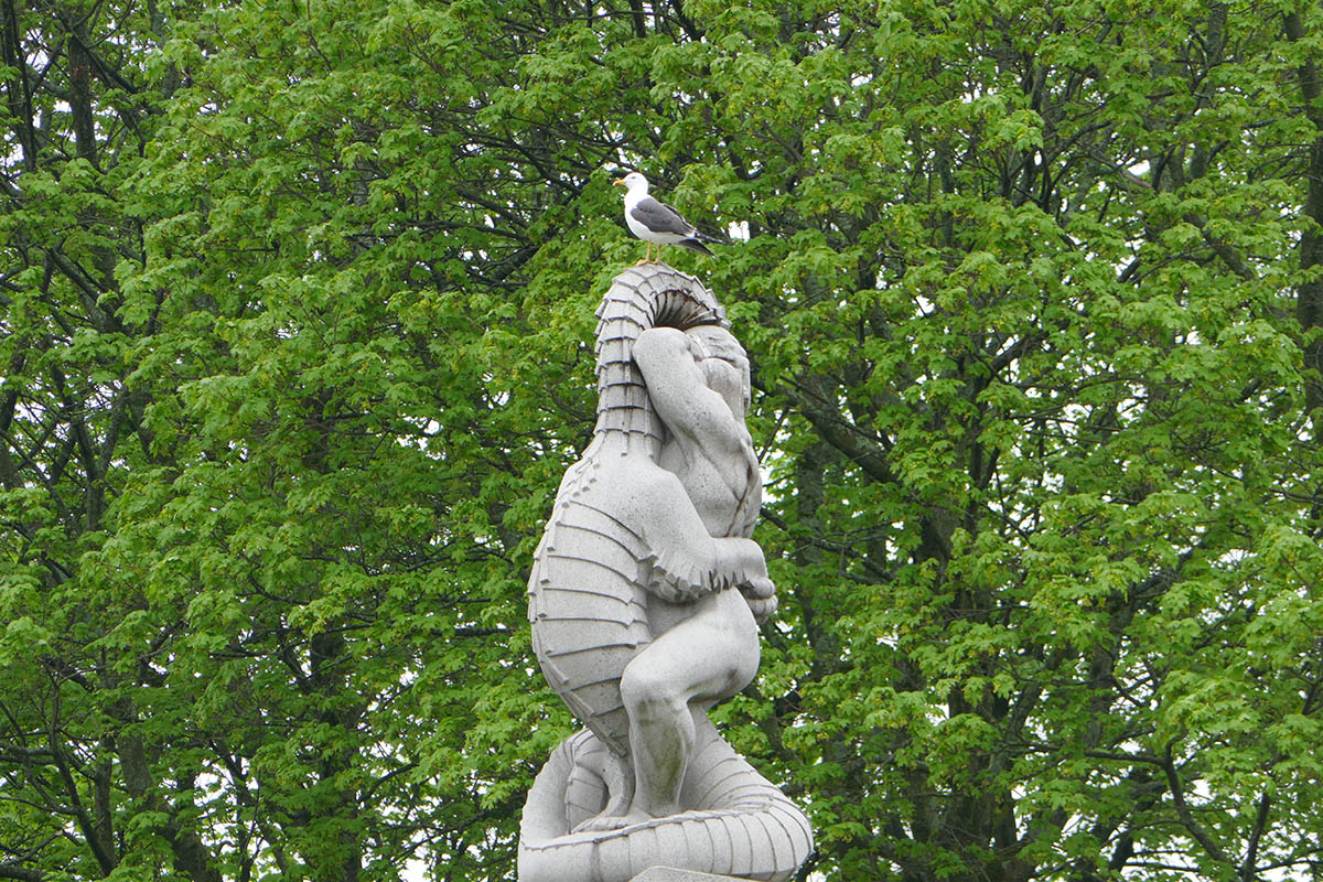 Visiting Vigeland Park in Oslo