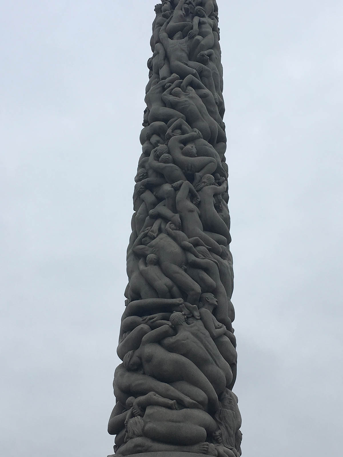 Visiting Vigeland Park in Oslo