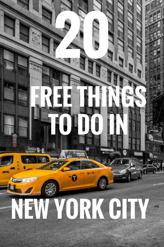 FREE things to do in New York City