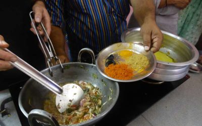 A Cooking Class in Thekkady in Kerala, India …who is a rickshaw driver also