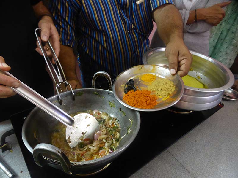 A Cooking Class in Thekkady in Kerala, India …who is a rickshaw driver also